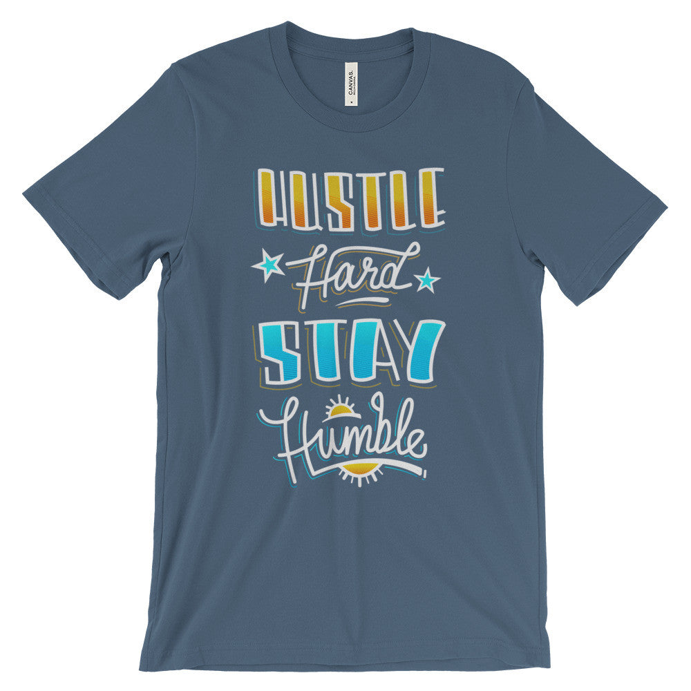 Women's t-shirt -- Hustle Hard Stay Humble