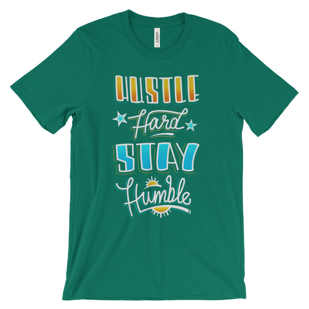 Women's t-shirt -- Hustle Hard Stay Humble