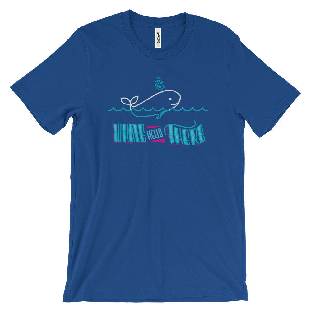 Womens t-shirt -- Whale Hello There