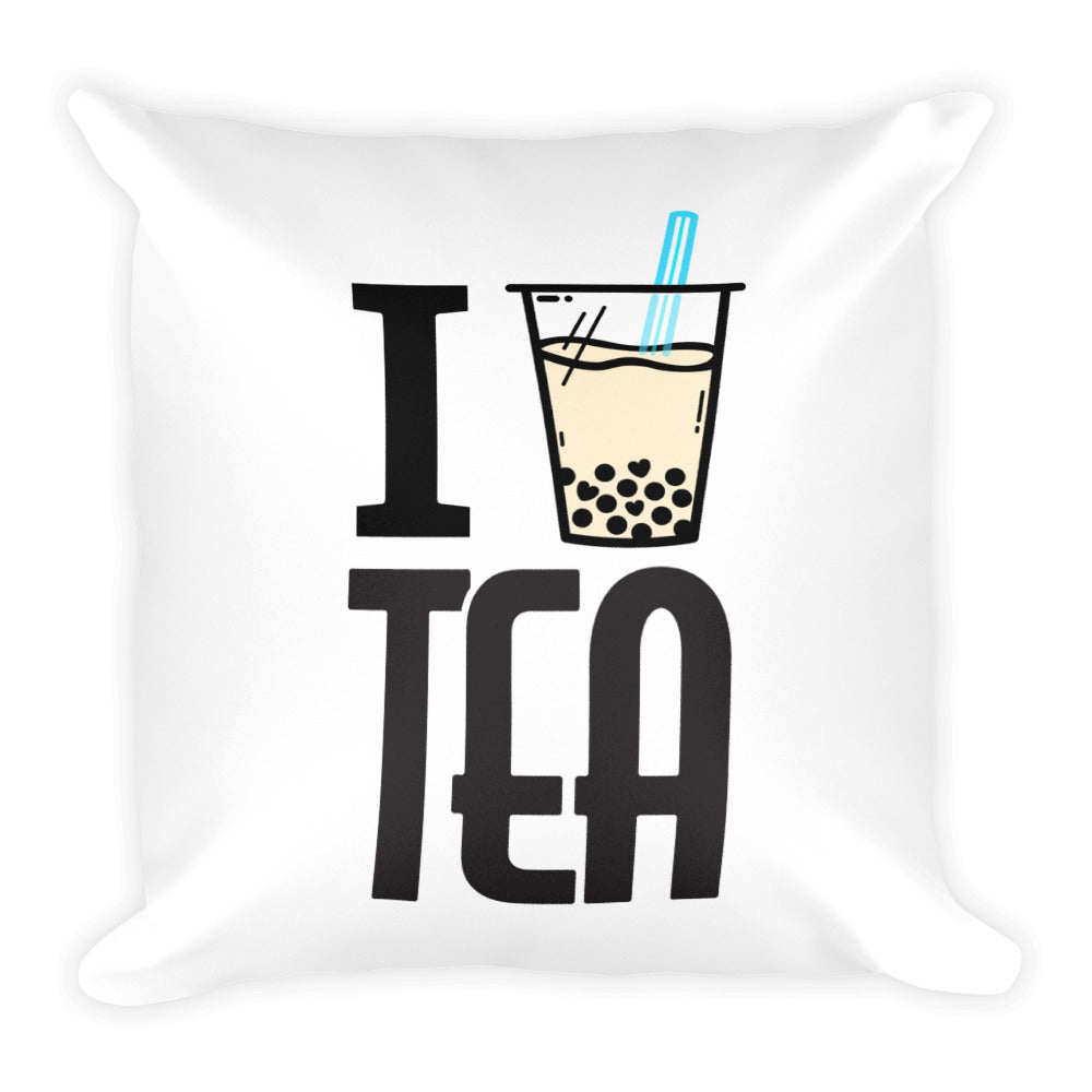 Square Pillow - Boba Tea