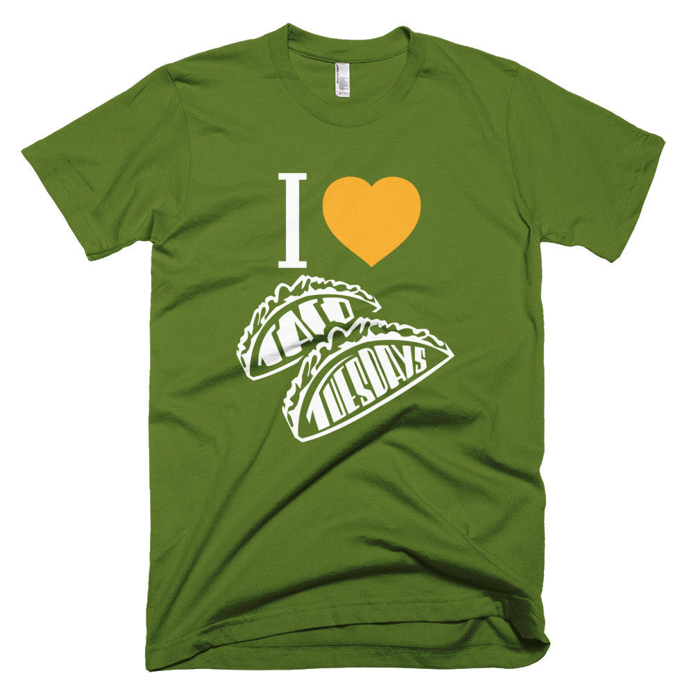 Men's t-shirt -- I loVe Taco Tuesdays