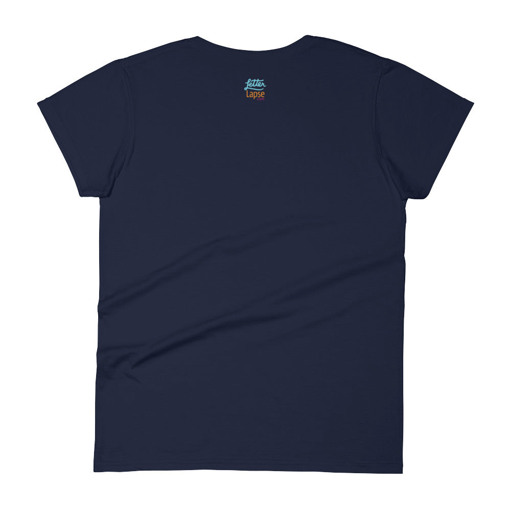Women's short sleeve t-shirt - SF type wheel design