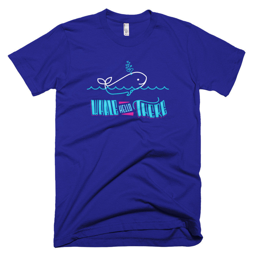 Men's t-shirt -- Whale Hello There