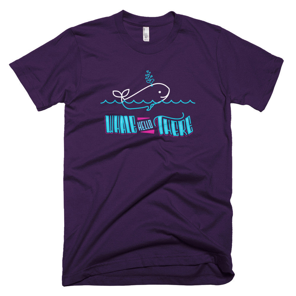 Men's t-shirt -- Whale Hello There