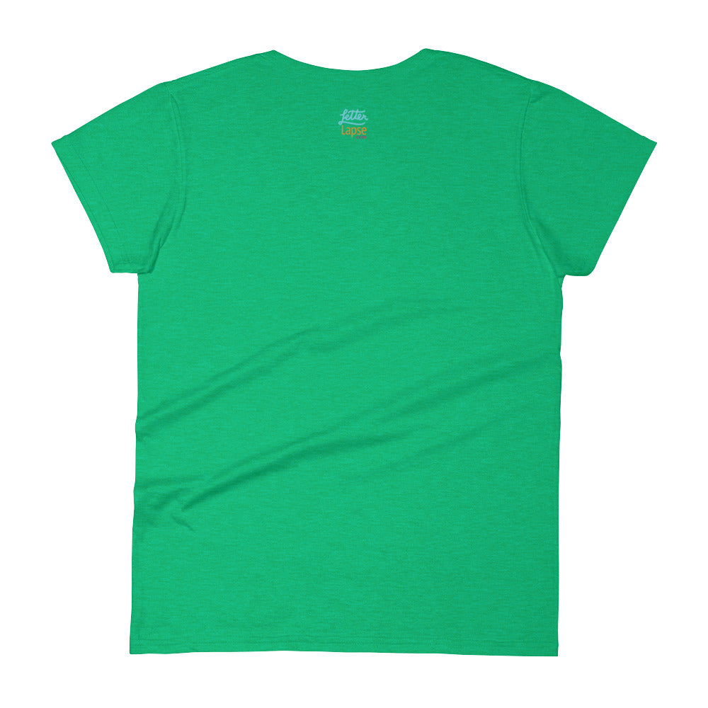 Women's short sleeve t-shirt - SF type wheel design