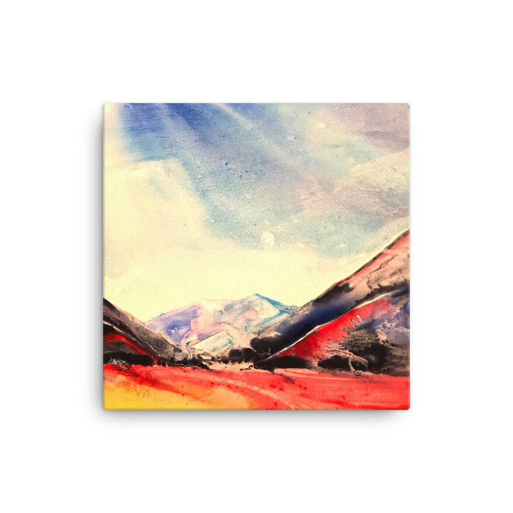 Water Color Landscape Canvas
