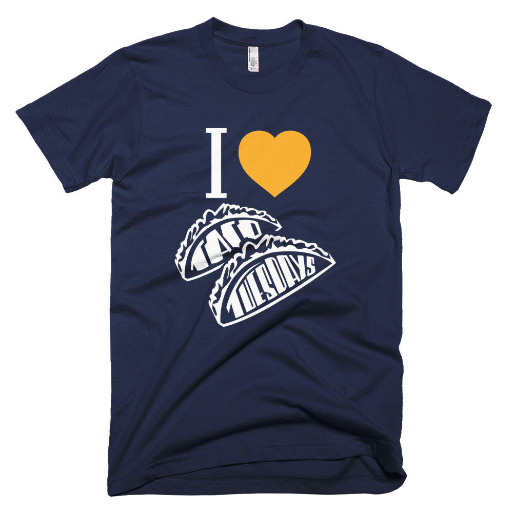 Men's t-shirt -- I loVe Taco Tuesdays