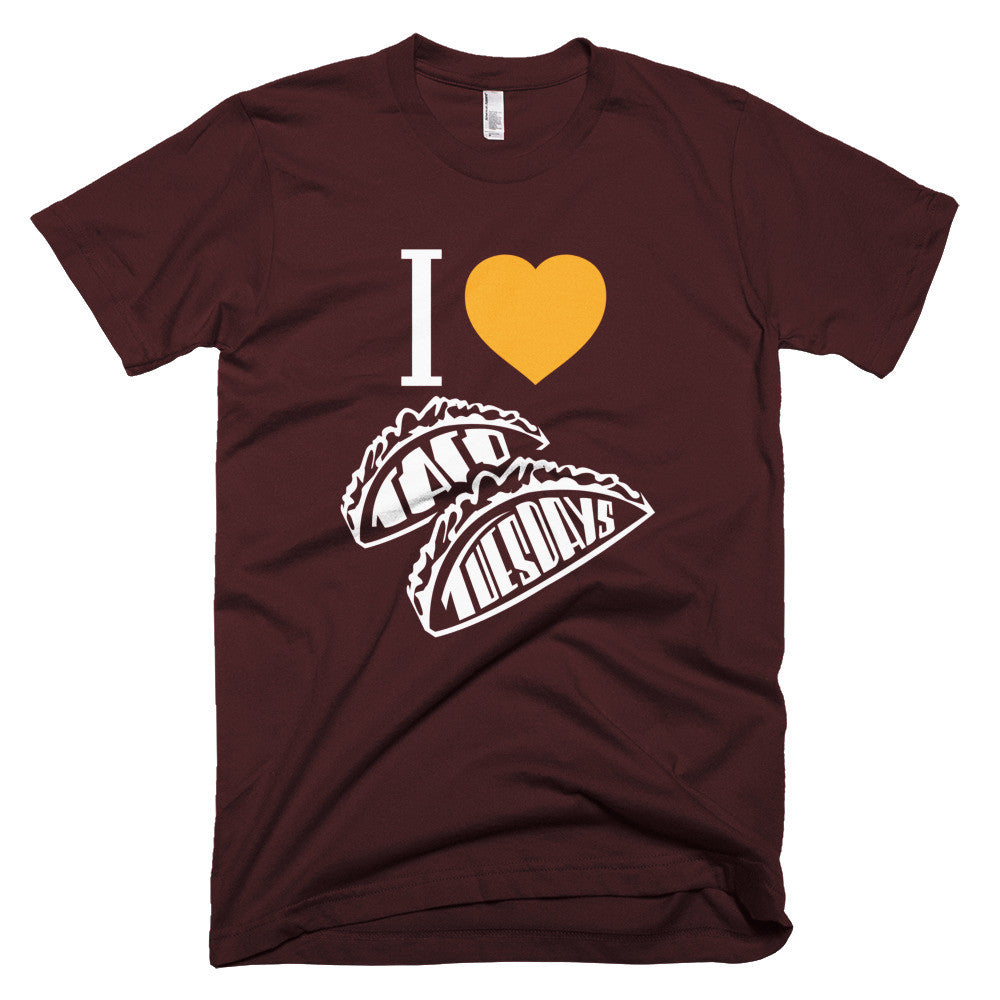 Men's t-shirt -- I loVe Taco Tuesdays
