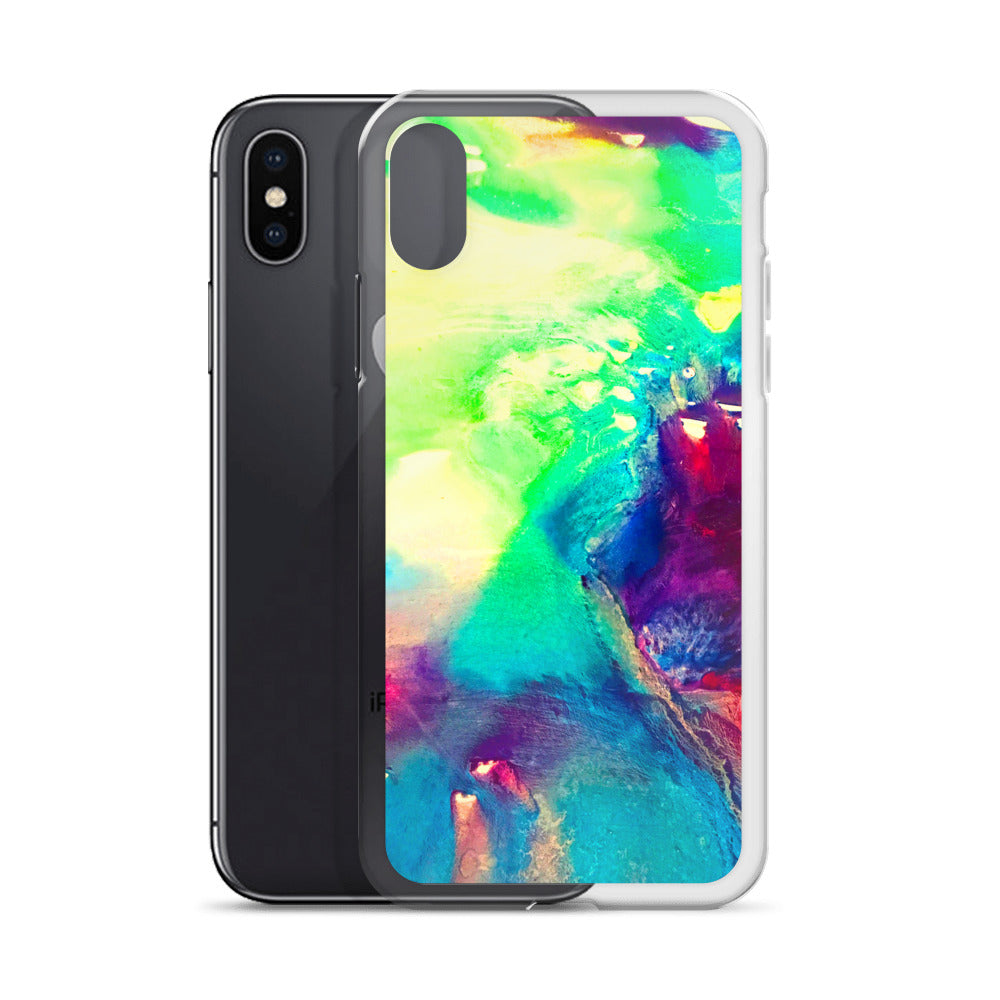Water color abstract - iPhone Case