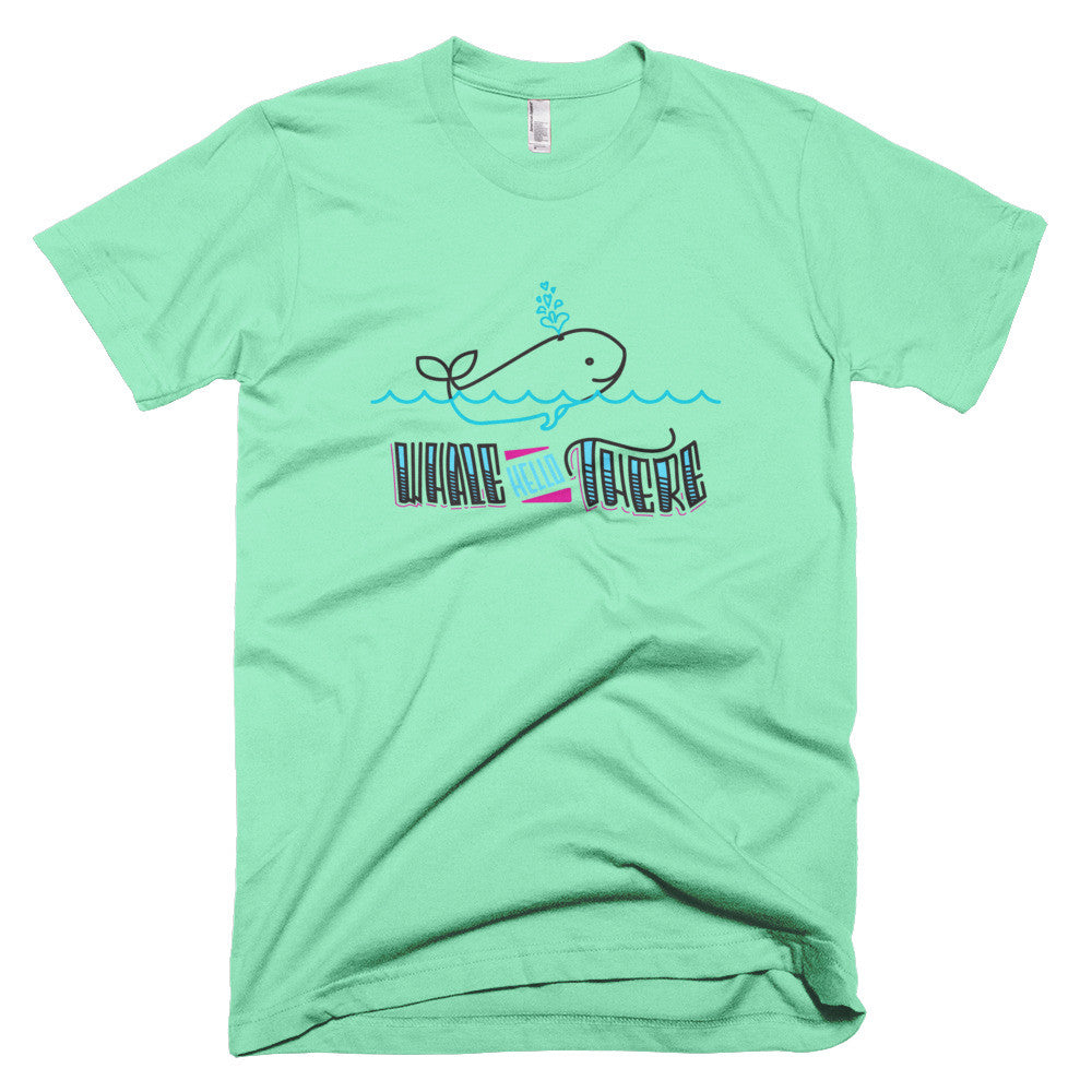 Men's t-shirt -- Whale Hello There