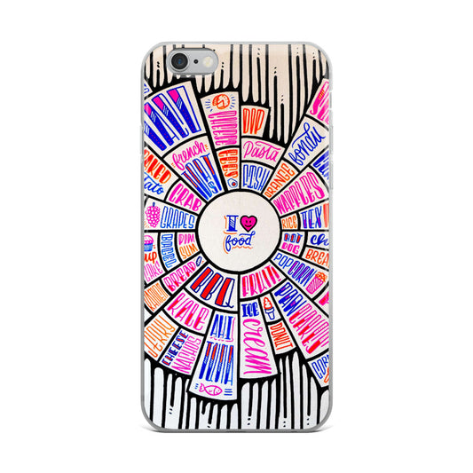 I love food - iPhone Case