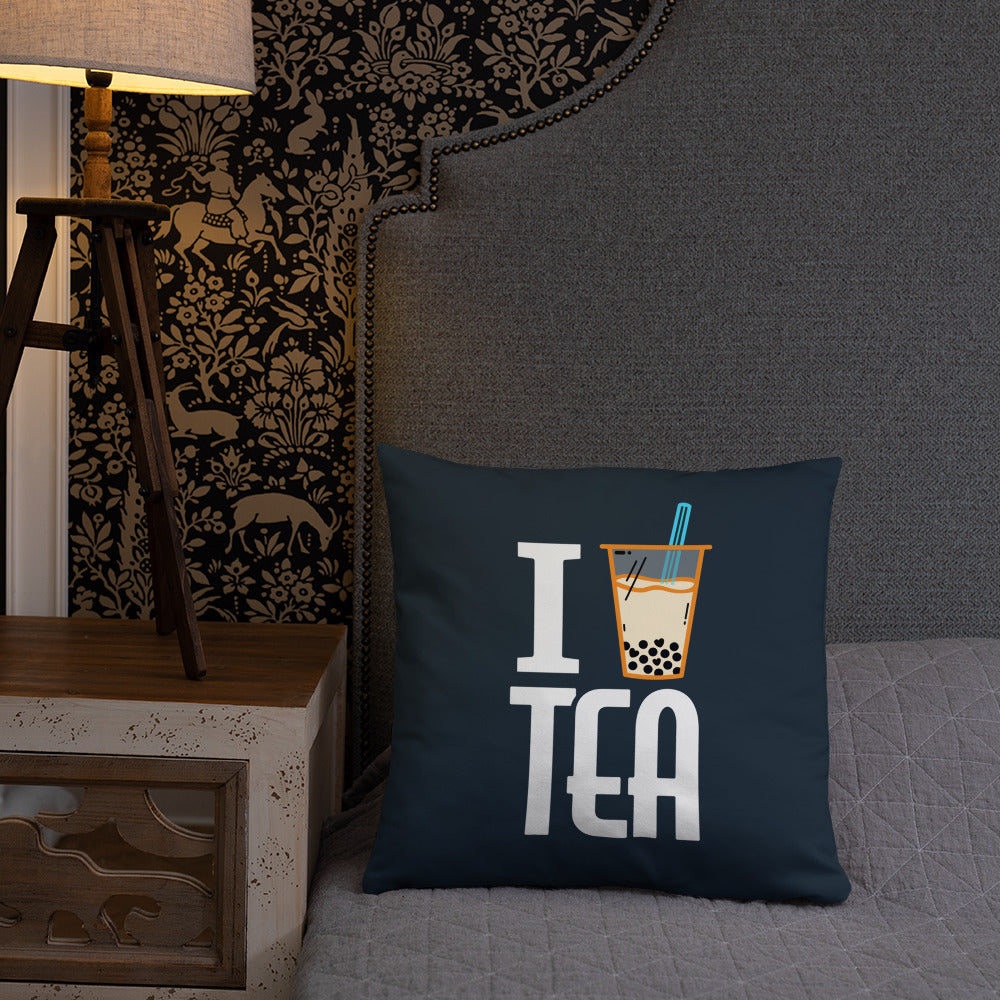 I Love Boba Tea - Basic Pillow