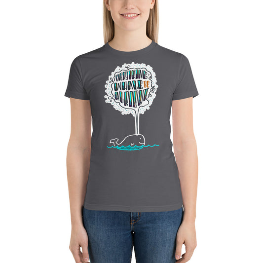 Everything Whale be Alright - Women's t-shirt