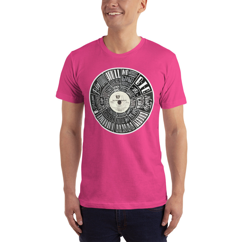 Notorious BIG record - Mens T-Shirt