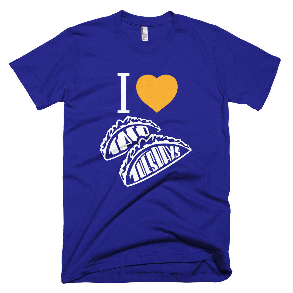 Men's t-shirt -- I loVe Taco Tuesdays