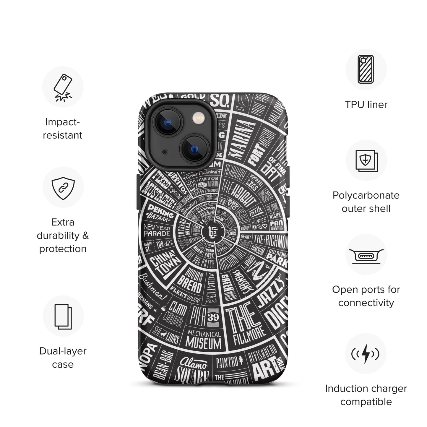 San Francisco Tough iPhone case