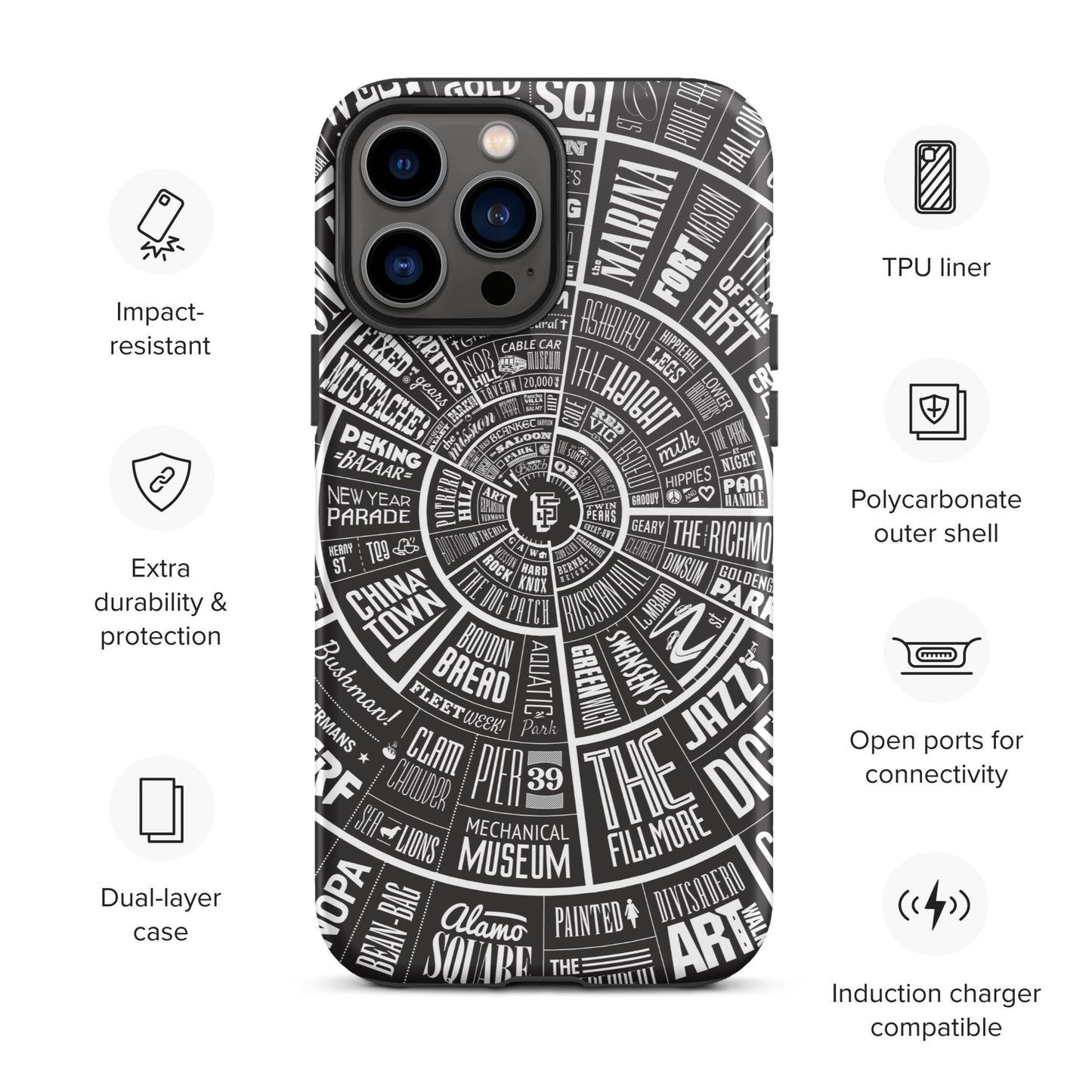 San Francisco Tough iPhone case