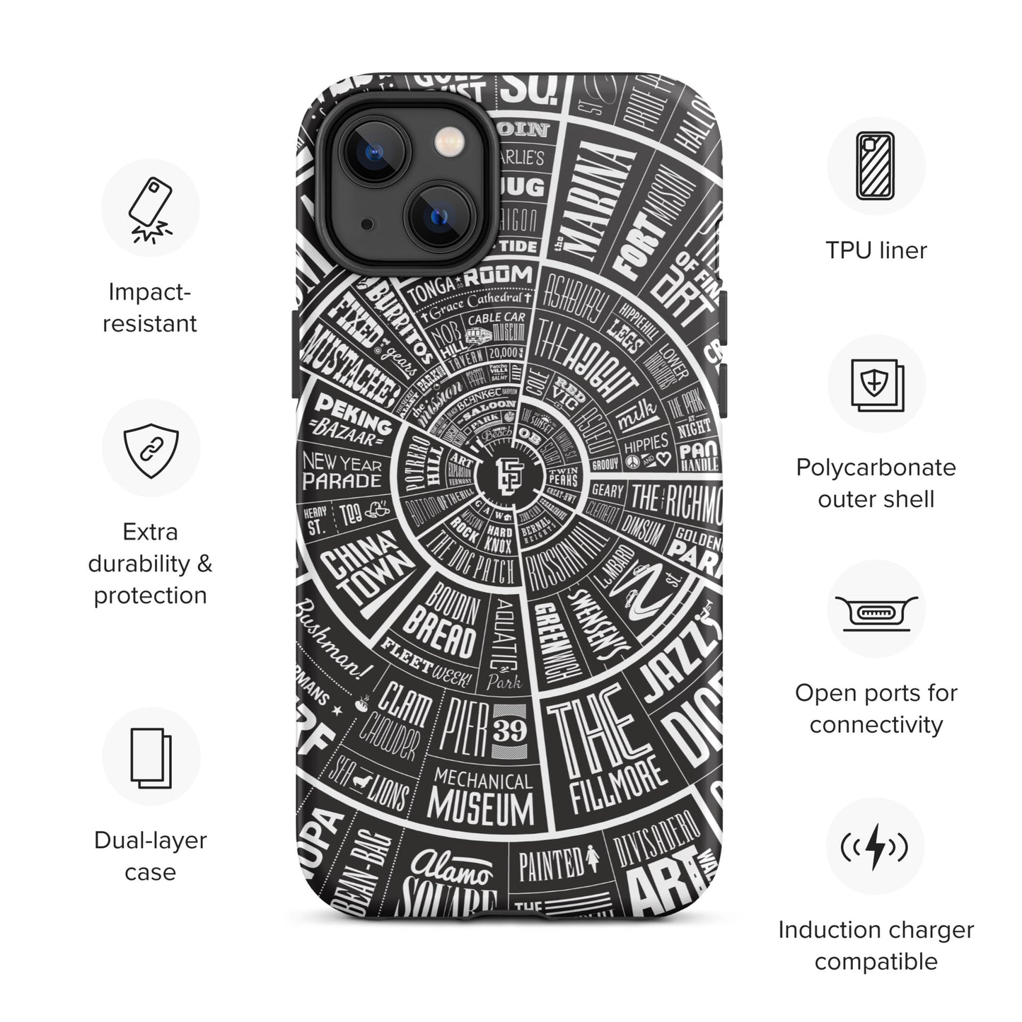 San Francisco Tough iPhone case