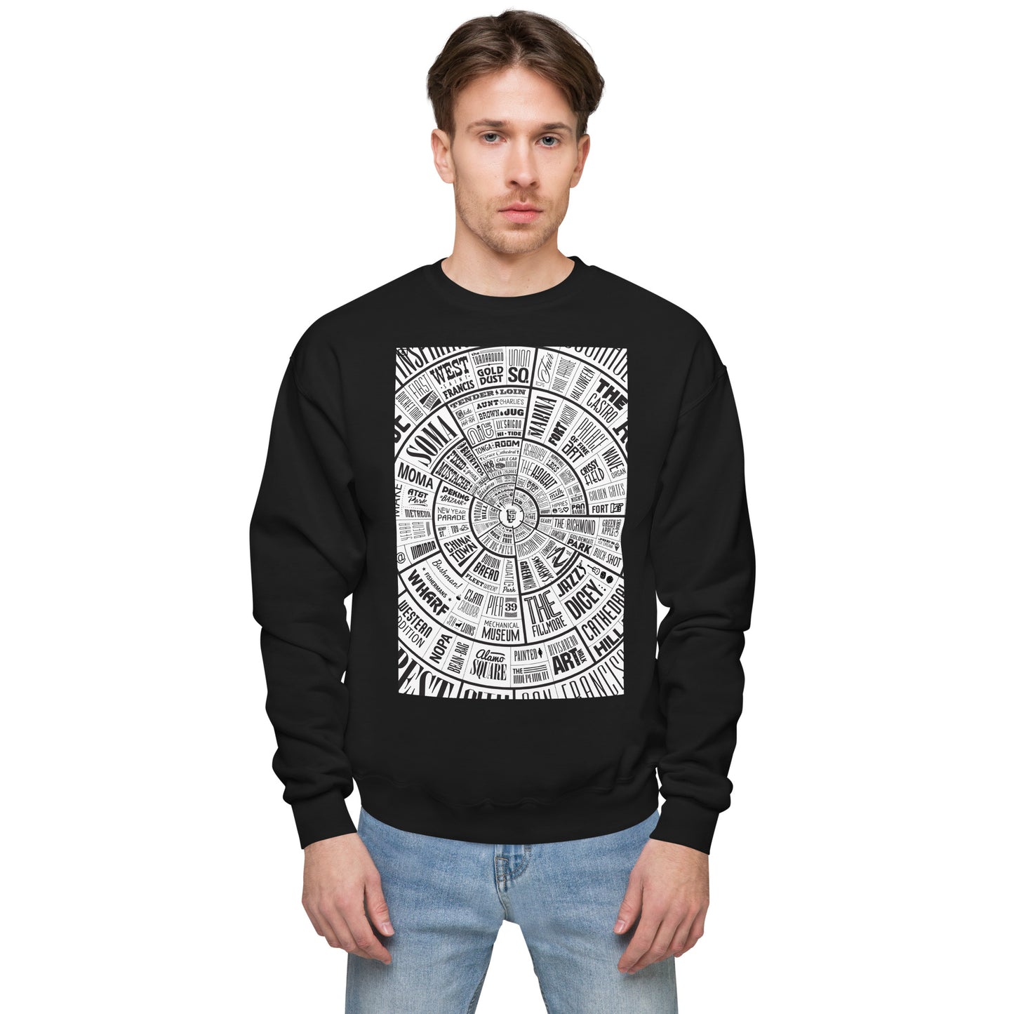 San Francisco Type Wheel - Sweater