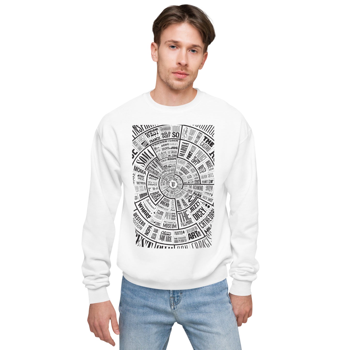 San Francisco Type Wheel - Sweater