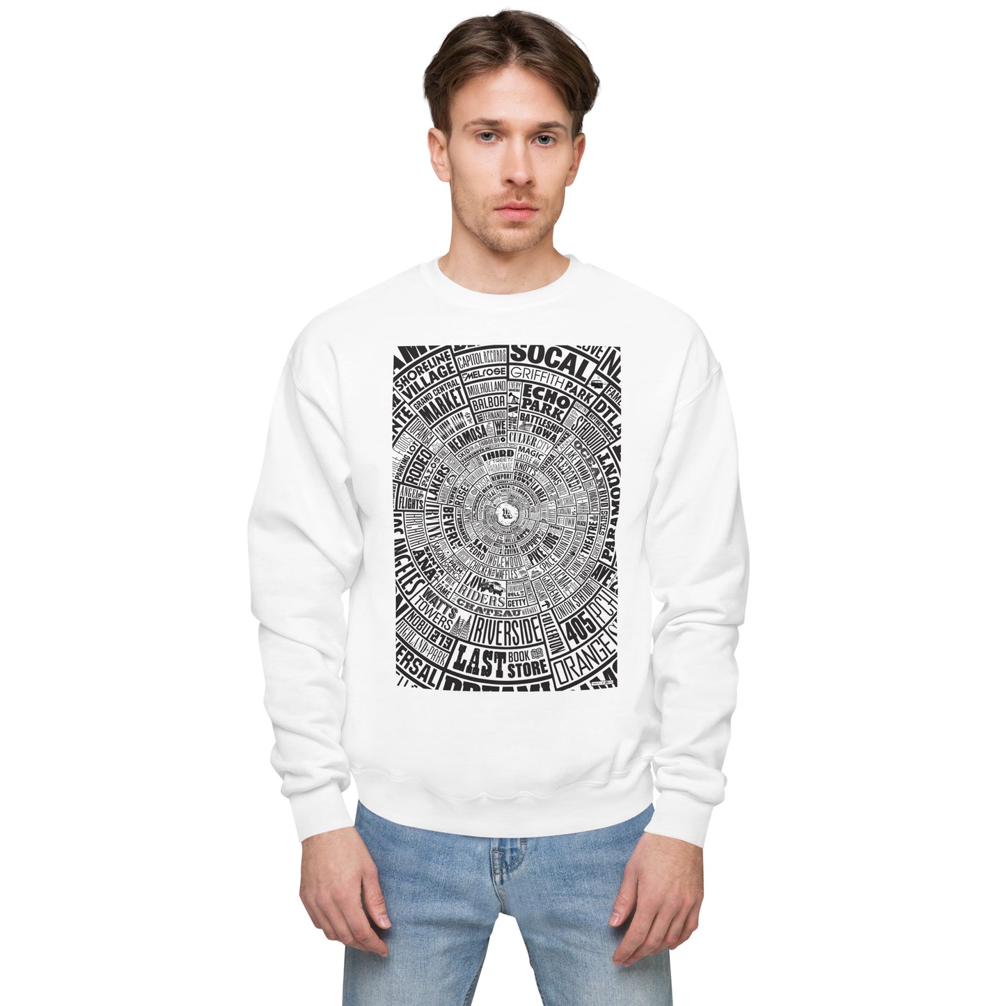 Los Angeles Type Wheel - Sweater