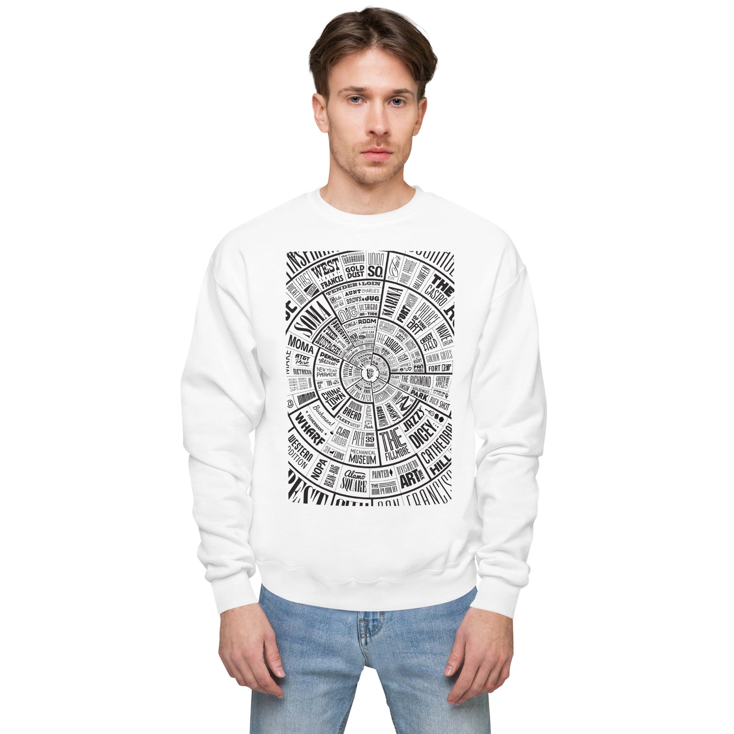 San Francisco Type Wheel - Sweater