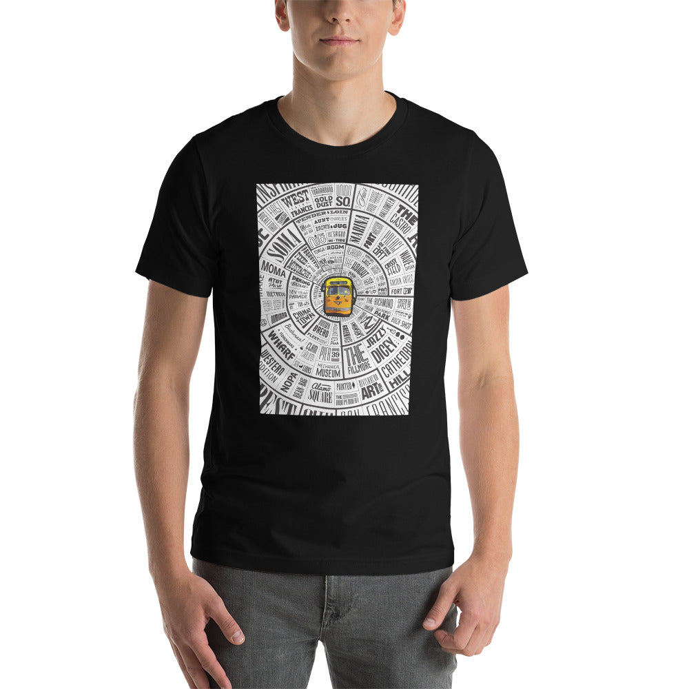 San Francisco themed t-shirt