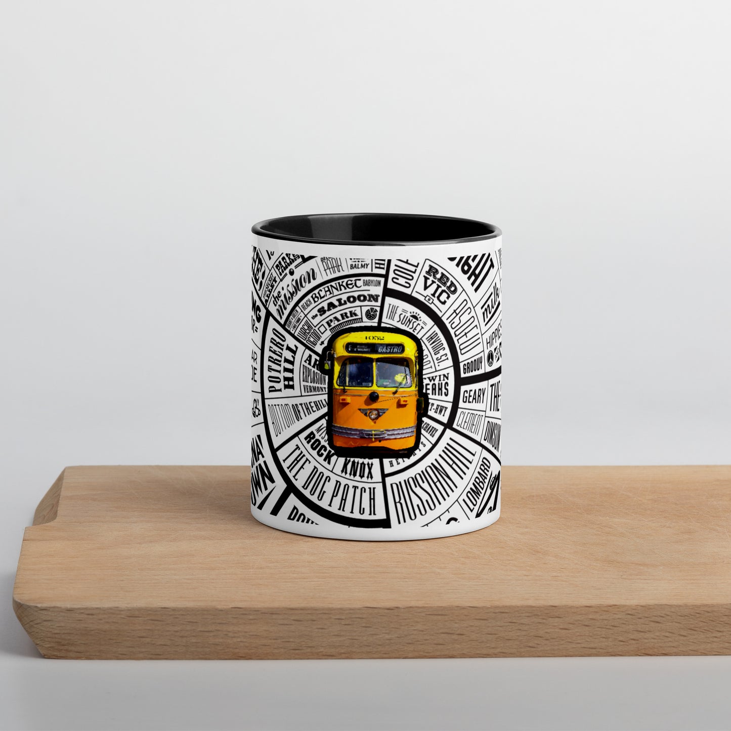 San Francisco Type Wheel Coffee/tea mug