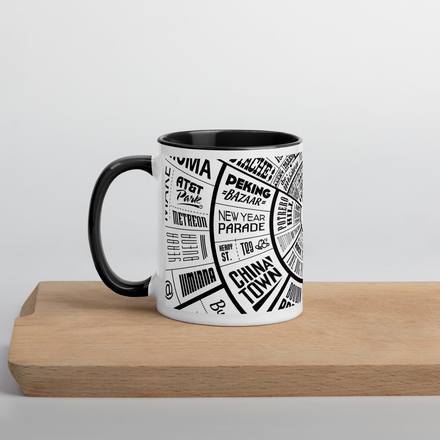 San Francisco Type Wheel Coffee/tea mug