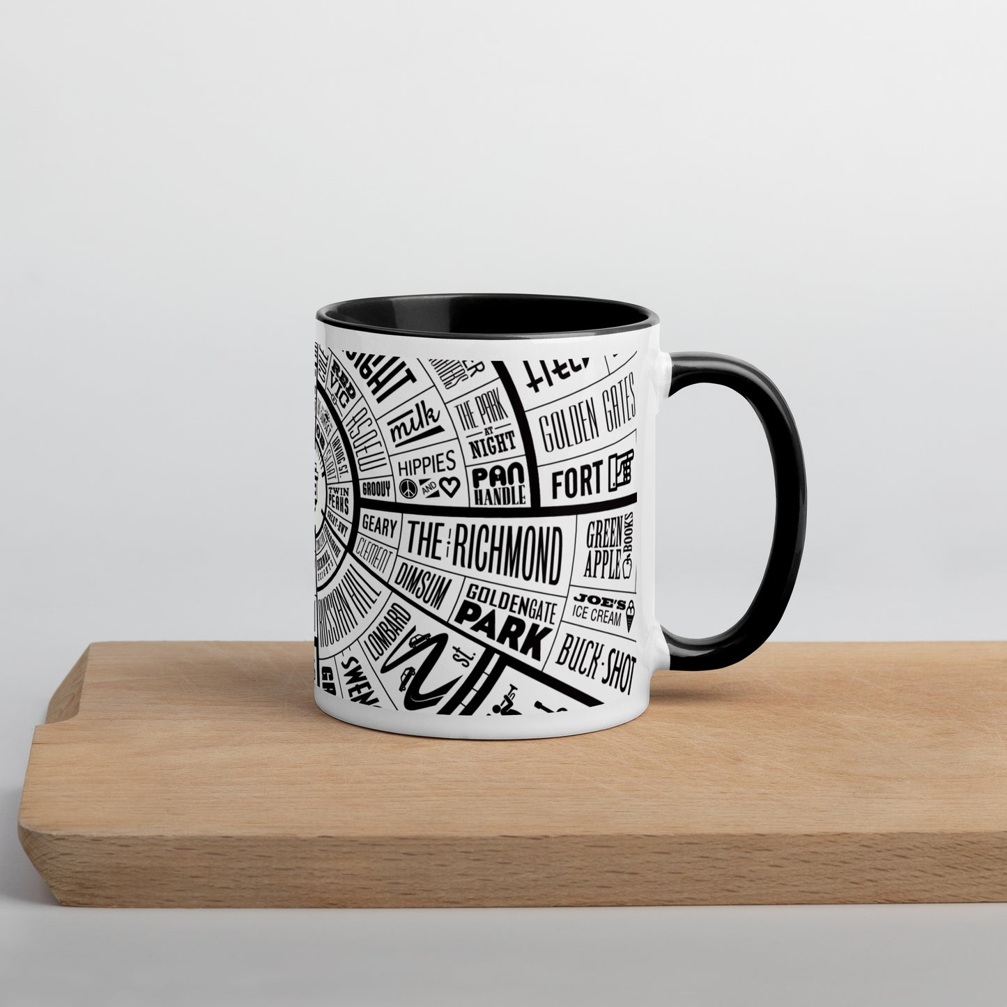 San Francisco Type Wheel Coffee/tea mug