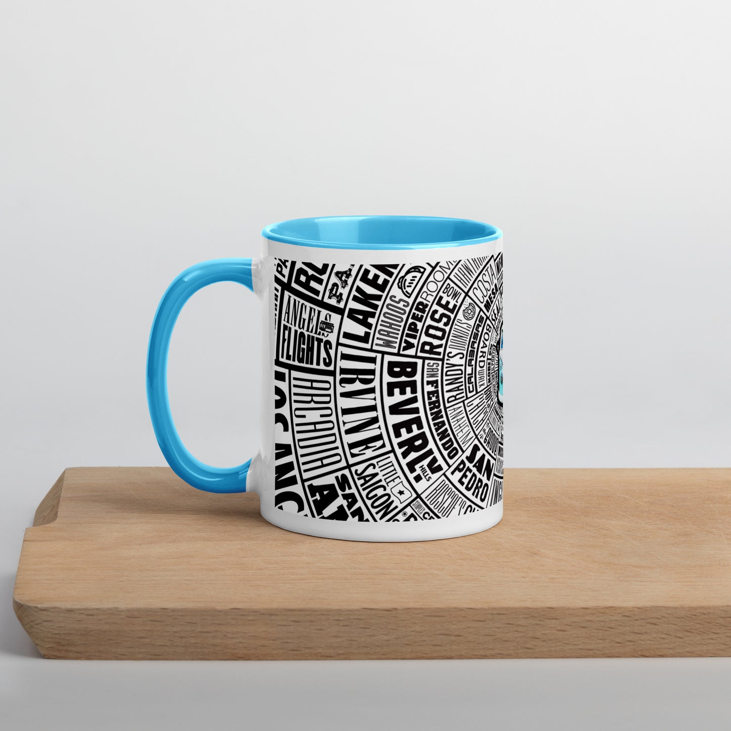 Los Angeles Type Wheel Coffee/Tea Mug