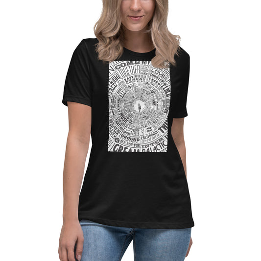 Women's Musical Type Wheel - T-shirt