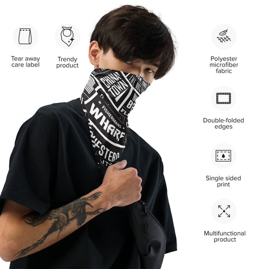 San Francisco TypeWheel bandana