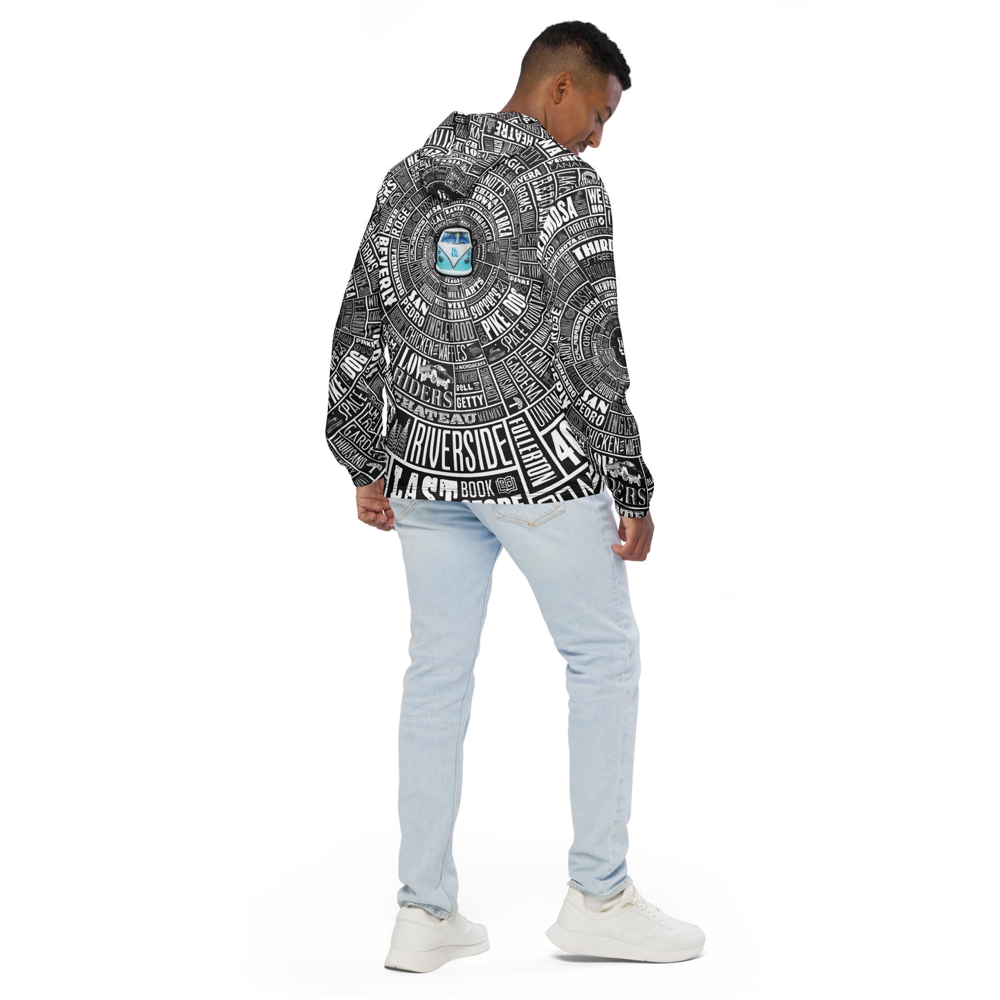 LA TypeWheel Men’s Windbreaker