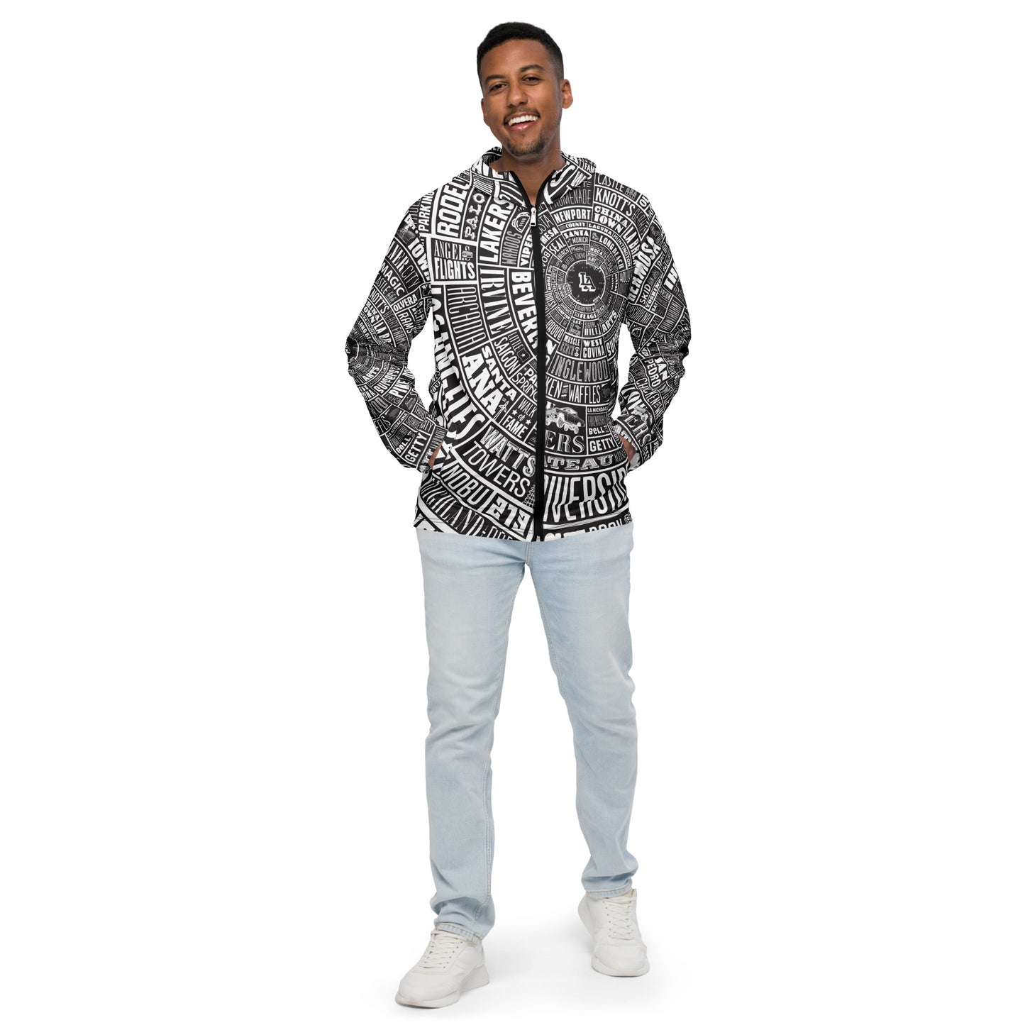 LA TypeWheel Men’s Windbreaker