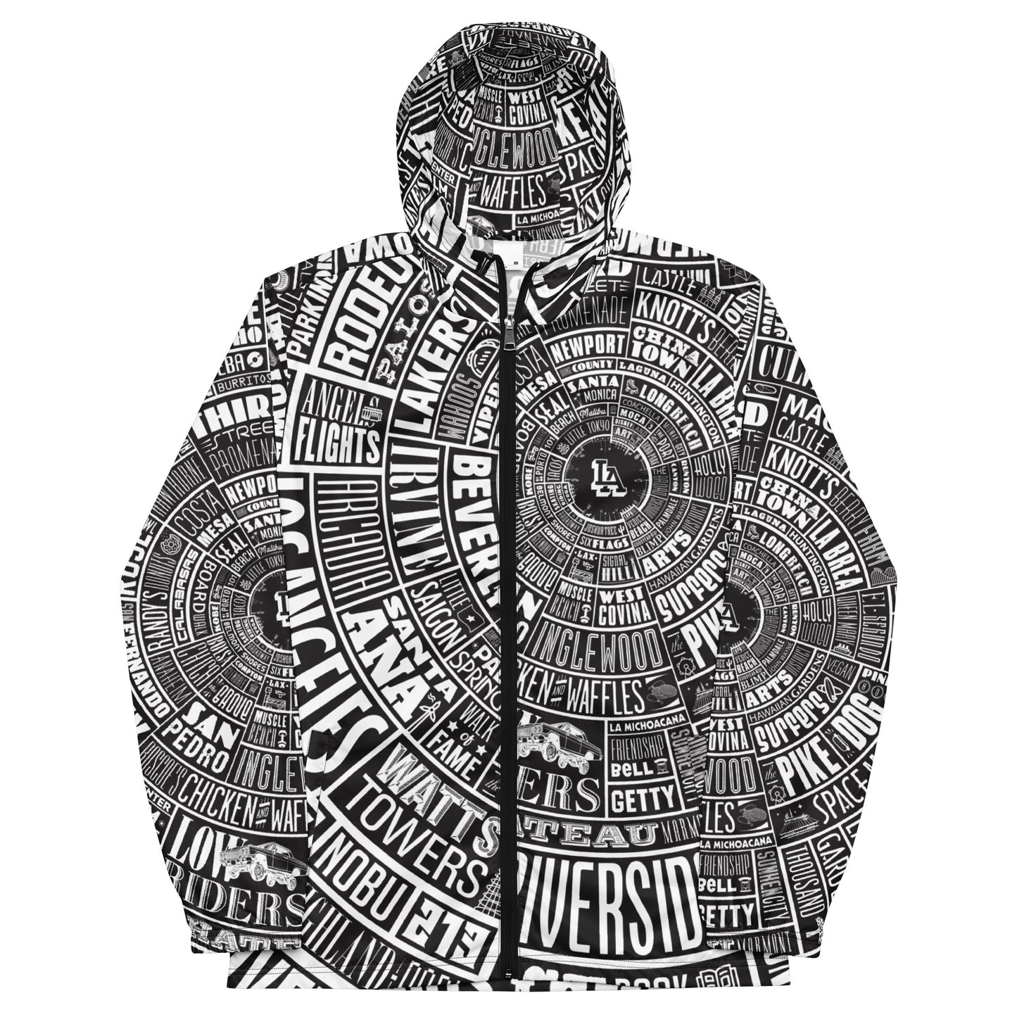 LA TypeWheel Men’s Windbreaker