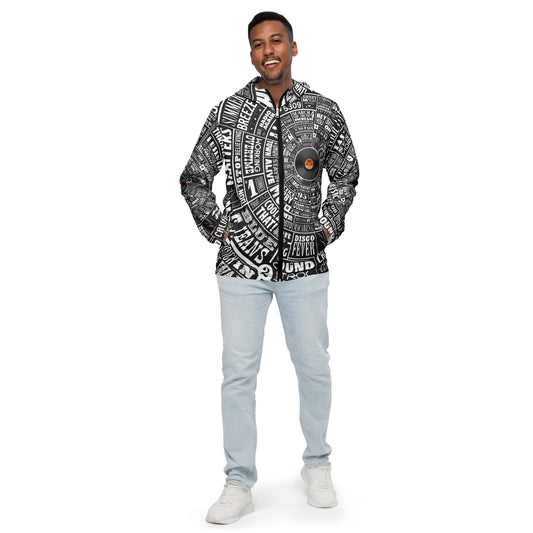 Music TypeWheel Windbreaker
