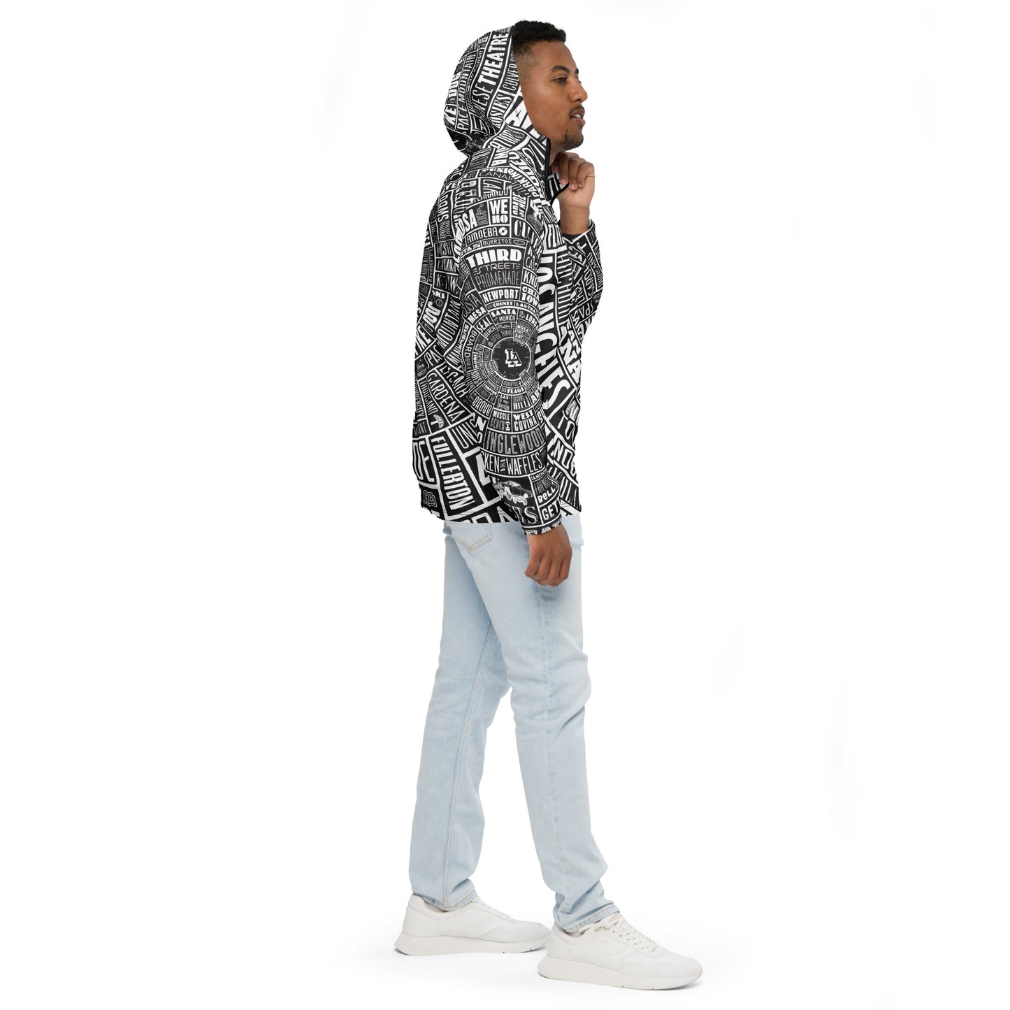 LA TypeWheel Men’s Windbreaker