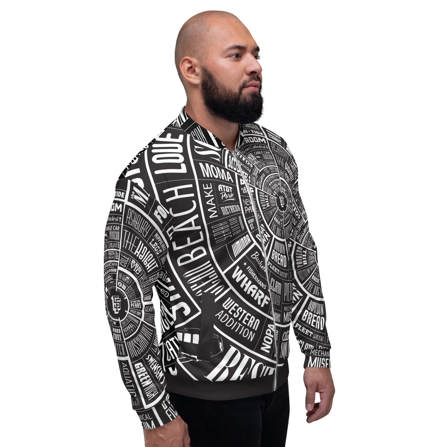San Francisco Type Wheel - All Over Jacket