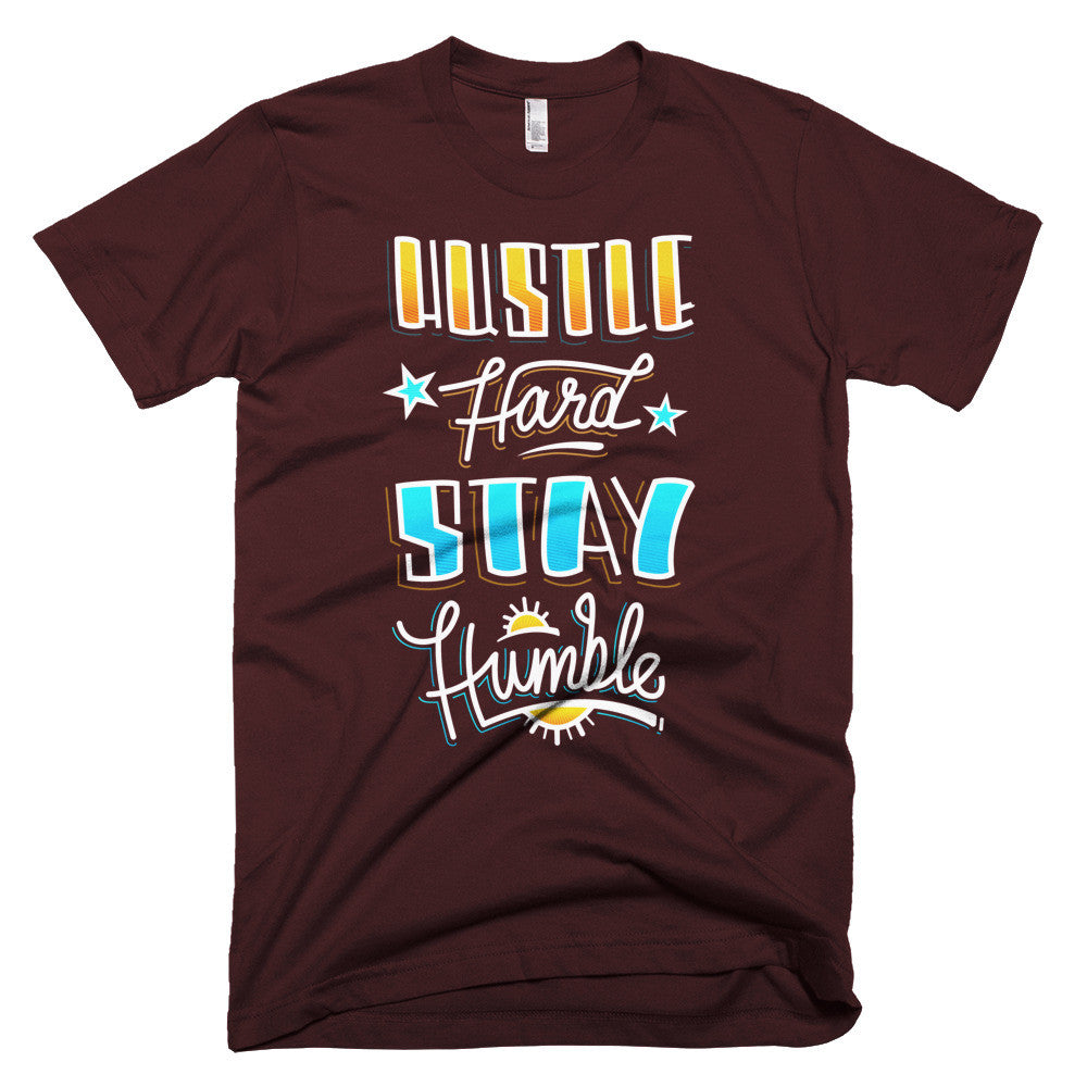 Men's t-shirt  -- Hustle Hard Stay Humble