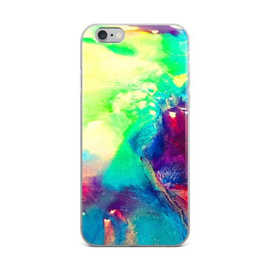Water color abstract - iPhone Case