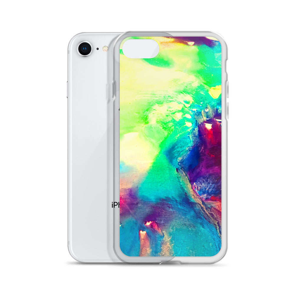 Water color abstract - iPhone Case
