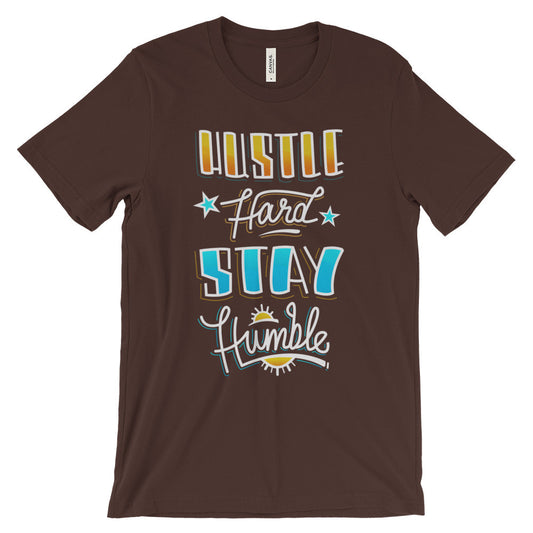 Women's t-shirt -- Hustle Hard Stay Humble