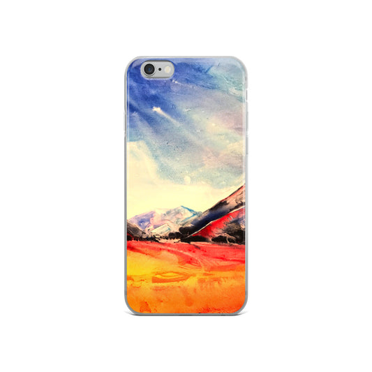 Water Color Landscape iPhone Case