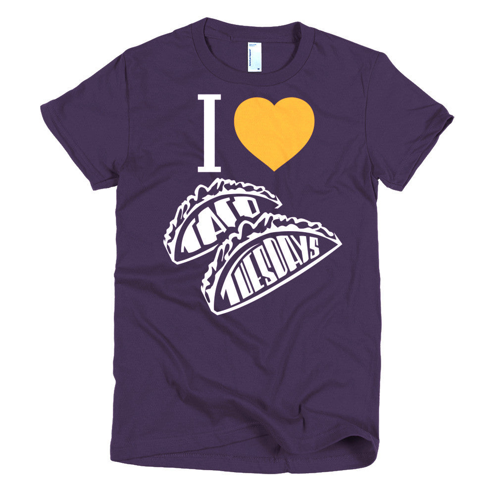 Women's t-shirt  -- I loVe Taco Tuesdays