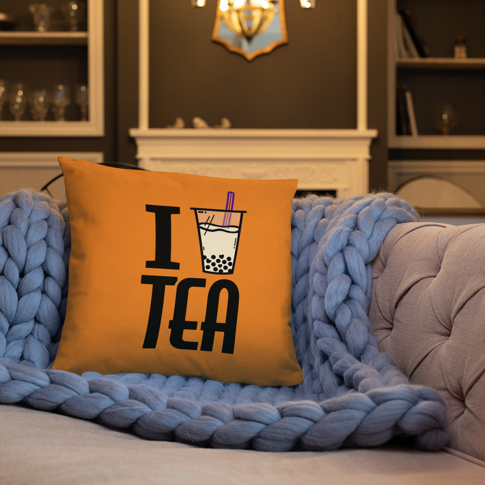 I Love Boba Tea - Basic Pillow