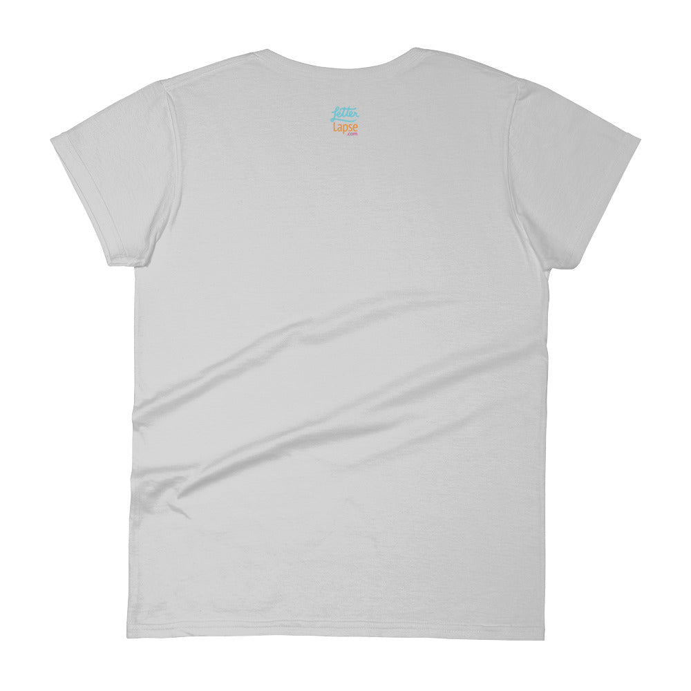 Women's short sleeve t-shirt - SF type wheel design