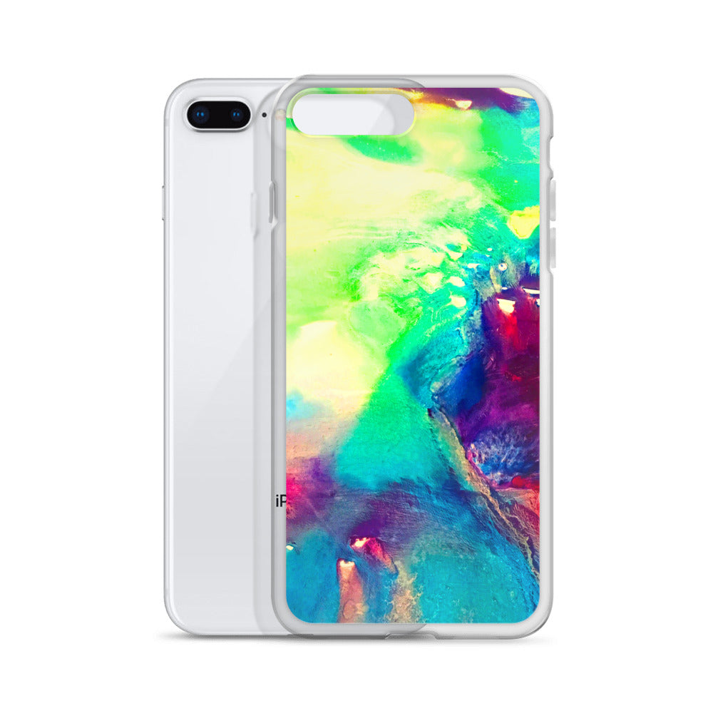 Water color abstract - iPhone Case