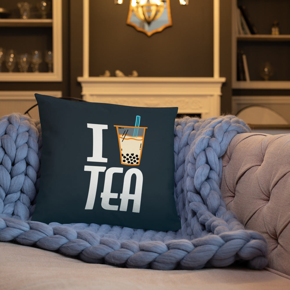 I Love Boba Tea - Basic Pillow