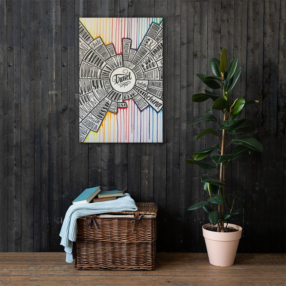 Travel - Canvas Wall Art